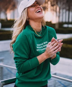 SPIRITUAL GANGSTER Graphic Shop Breathe Repeat Old School Sweatshirt