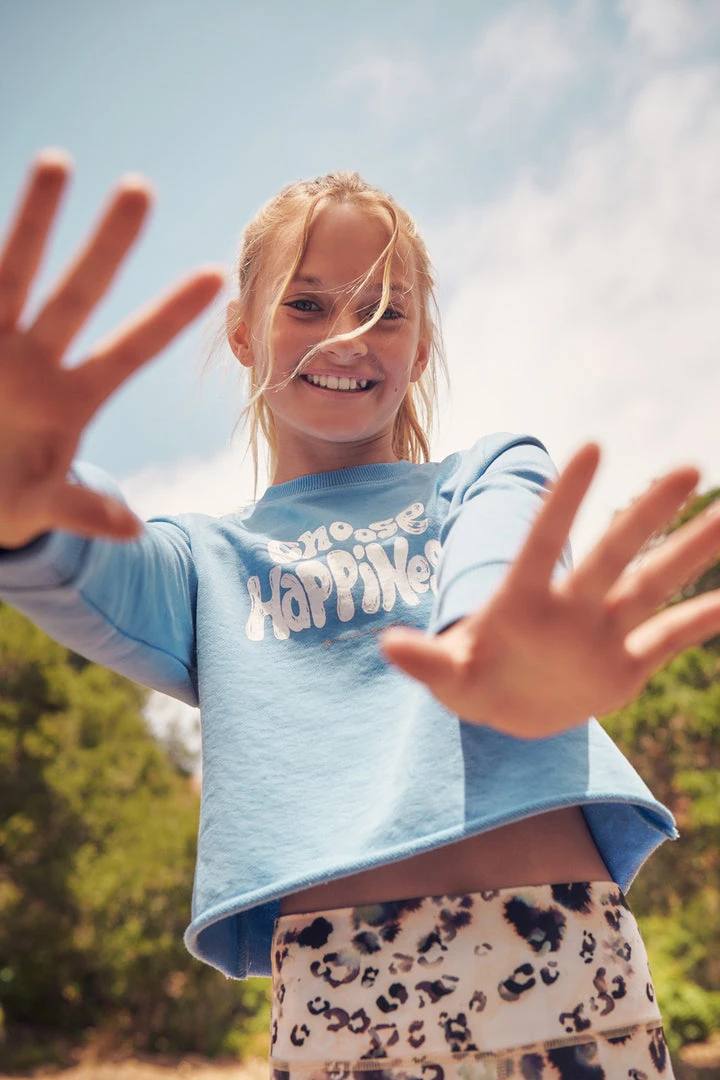 SPIRITUAL GANGSTER Girls Happiness Mazzy Sweatshirt 3 SPIRITUAL GANGSTER Girls Happiness Mazzy Sweatshirt