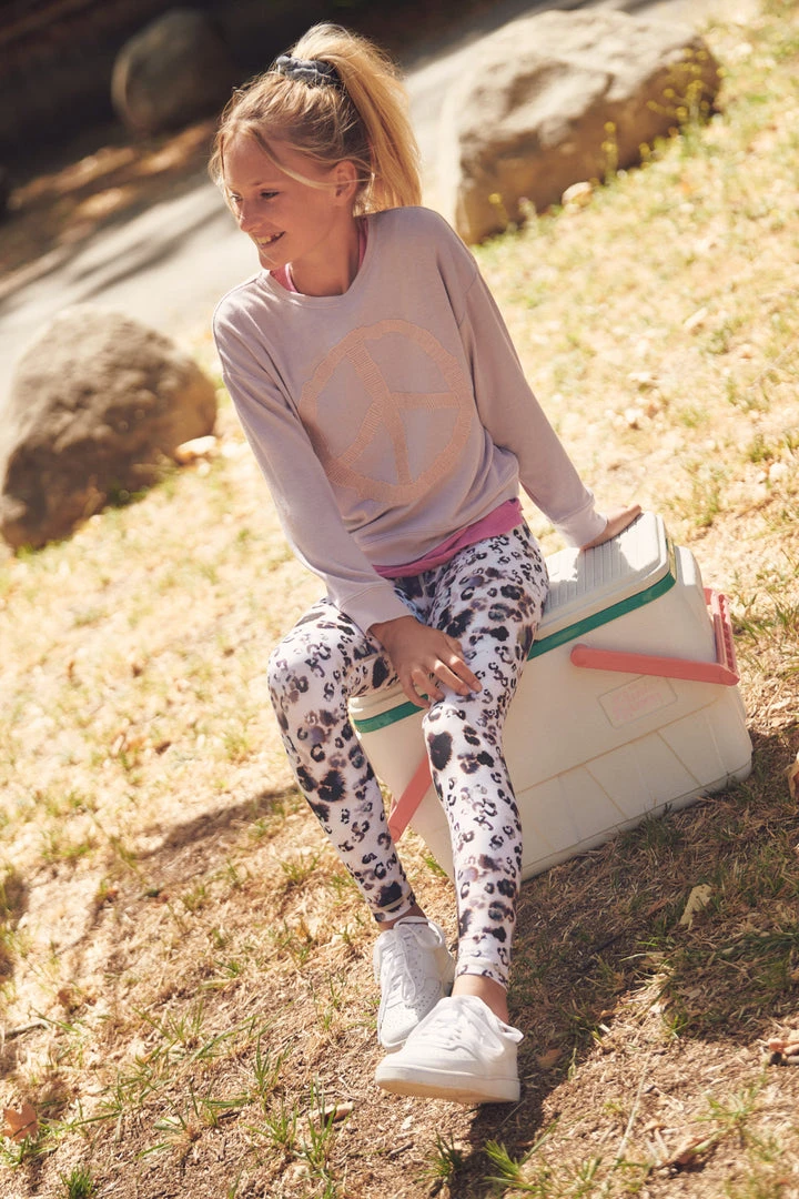 SPIRITUAL GANGSTER New Arrivals Girls Peace Savasana Sweater 3 SPIRITUAL GANGSTER New Arrivals Girls Peace Savasana Sweater