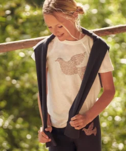 SPIRITUAL GANGSTER Girls Dove Classic Tee New Arrivals