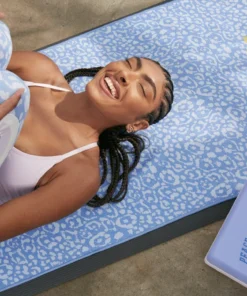 Manduka X Spiritual Gangster Yogitoes® Leopard Yoga Towel Accessories