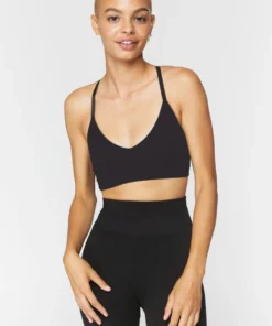 SPIRITUAL GANGSTER Bras Selene Triangle Seamless Bra