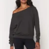 SPIRITUAL GANGSTER Essentials Shop Vida Off Shoulder Sweatshirt