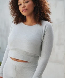 SPIRITUAL GANGSTER Ballet Rib Banded Crop Best Sellers