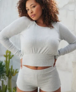 SPIRITUAL GANGSTER Ballet Rib Banded Crop Best Sellers