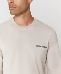 SPIRITUAL GANGSTER Men Old School Sweatshirt