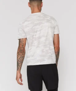 SPIRITUAL GANGSTER Camo Relaxed Crew Tee