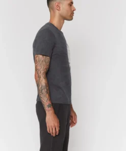 SPIRITUAL GANGSTER Men Tie Dye Relaxed Crew Tee