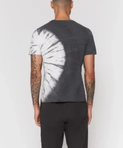 SPIRITUAL GANGSTER Men Tie Dye Relaxed Crew Tee