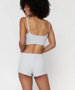 SPIRITUAL GANGSTER Ballet Rib Banded Long Line Bra