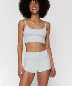 SPIRITUAL GANGSTER Ballet Rib Banded Long Line Bra