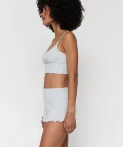 SPIRITUAL GANGSTER Ballet Rib Banded Long Line Bra