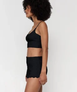 SPIRITUAL GANGSTER Ballet Rib Banded Long Line Bra