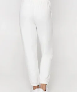 SPIRITUAL GANGSTER Smocked Brushed Fleece Jogger