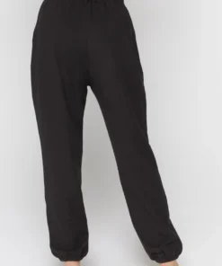 SPIRITUAL GANGSTER Cozy Set Shop Smocked Brushed Fleece Jogger