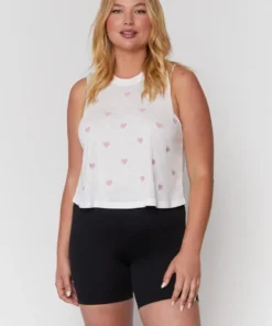 SPIRITUAL GANGSTER Hearts Crop Tank Tops 11 SPIRITUAL GANGSTER Hearts Crop Tank Tops