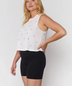 SPIRITUAL GANGSTER Hearts Crop Tank Tops 12 SPIRITUAL GANGSTER Hearts Crop Tank Tops