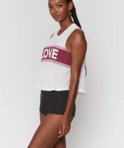 SPIRITUAL GANGSTER Love Crop Tank Graphic Shop