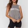 SPIRITUAL GANGSTER Gratitude Crop Tank