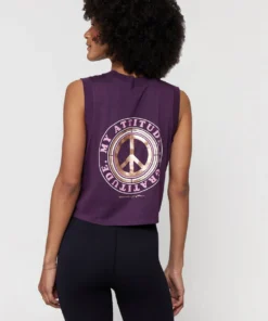 SPIRITUAL GANGSTER Attitude Box Crop Tank Graphic Shop