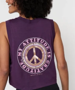 SPIRITUAL GANGSTER Attitude Box Crop Tank Graphic Shop