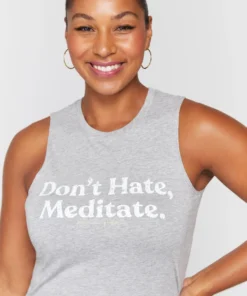 SPIRITUAL GANGSTER Meditate Muscle Tank