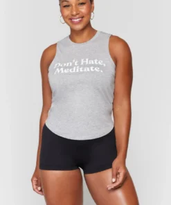 SPIRITUAL GANGSTER Meditate Muscle Tank