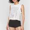 SPIRITUAL GANGSTER Graphic Shop Dreamer Box Crop Tank