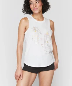 SPIRITUAL GANGSTER Graphic Shop Hands Muscle Tank