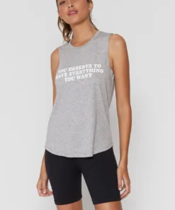 SPIRITUAL GANGSTER Graphic Shop Want Muscle Tank