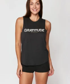 SPIRITUAL GANGSTER Gratitude Muscle Tank