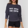 SPIRITUAL GANGSTER Mas Amor Savasana Sweater