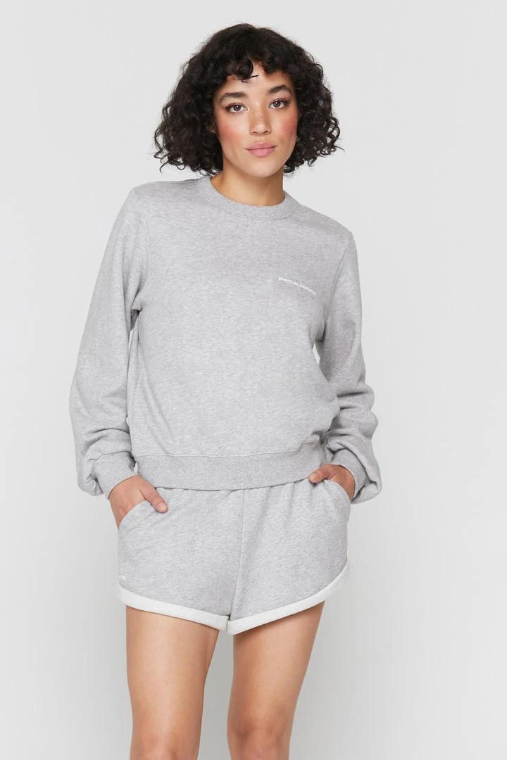 SPIRITUAL GANGSTER Essentials Shop Cotton Lounge Short 7 SPIRITUAL GANGSTER Essentials Shop Cotton Lounge Short