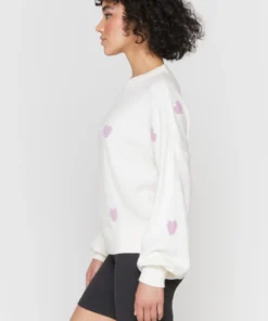 SPIRITUAL GANGSTER Cozy Set Shop Heart Block Party Sweater