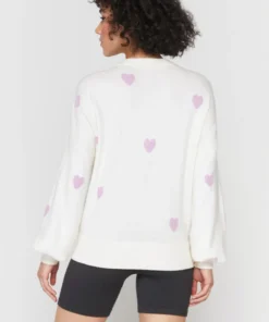 SPIRITUAL GANGSTER Cozy Set Shop Heart Block Party Sweater