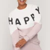 SPIRITUAL GANGSTER Happy Bridget Raglan Sweatshirt 1 SPIRITUAL GANGSTER Happy Bridget Raglan Sweatshirt