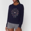 SPIRITUAL GANGSTER Graphic Shop Zodiac Savasana Sweater