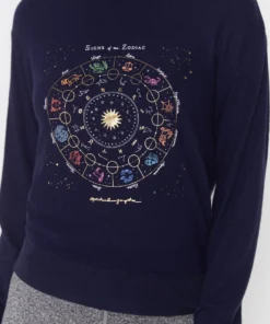 SPIRITUAL GANGSTER Graphic Shop Zodiac Savasana Sweater
