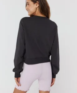 SPIRITUAL GANGSTER Lounge Crop Sweatshirt Cozy Set Shop