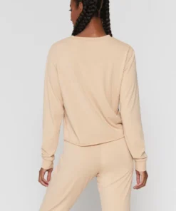 SPIRITUAL GANGSTER Take Good Care Crop Sweatshirt