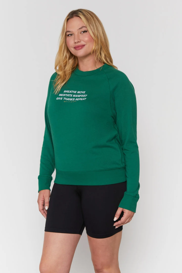 SPIRITUAL GANGSTER Graphic Shop Breathe Repeat Old School Sweatshirt 7 SPIRITUAL GANGSTER Graphic Shop Breathe Repeat Old School Sweatshirt