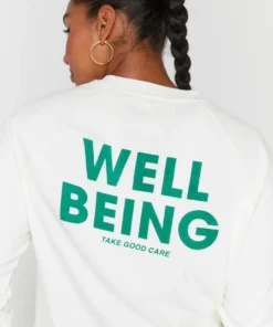 SPIRITUAL GANGSTER Wellbeing Old School Sweatshirt