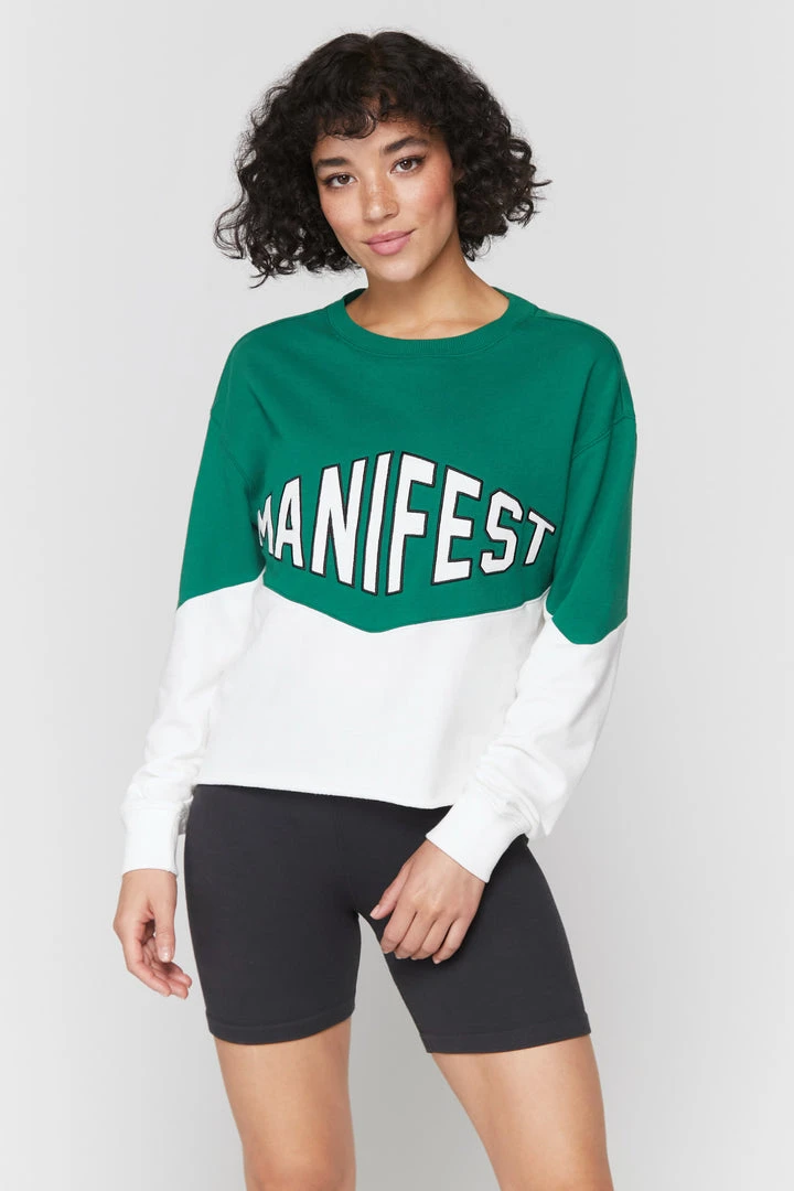 SPIRITUAL GANGSTER Graphic Shop Manifest Contrast Mazzy Sweatshirt 3 SPIRITUAL GANGSTER Graphic Shop Manifest Contrast Mazzy Sweatshirt