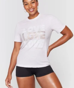 SPIRITUAL GANGSTER Graphic Shop Love Short Sleeve Tee