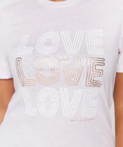 SPIRITUAL GANGSTER Graphic Shop Love Short Sleeve Tee