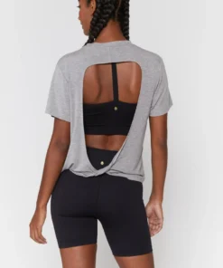 SPIRITUAL GANGSTER Open Back Short Sleeve Tee 7 SPIRITUAL GANGSTER Open Back Short Sleeve Tee