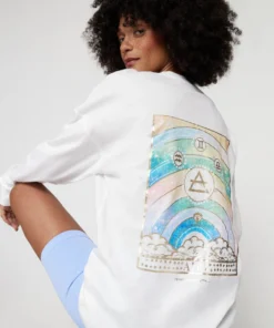 SPIRITUAL GANGSTER Sky Above Long Sleeve Tee