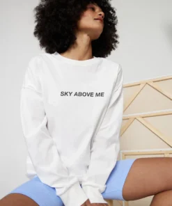 SPIRITUAL GANGSTER Sky Above Long Sleeve Tee