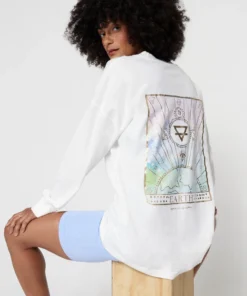 SPIRITUAL GANGSTER Graphic Shop Earth Below Long Sleeve Tee