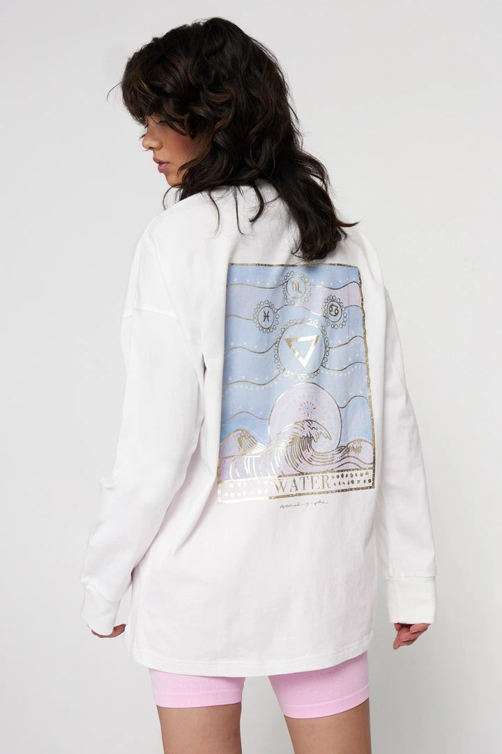 SPIRITUAL GANGSTER Graphic Shop Water Around Long Sleeve Tee 4 SPIRITUAL GANGSTER Graphic Shop Water Around Long Sleeve Tee